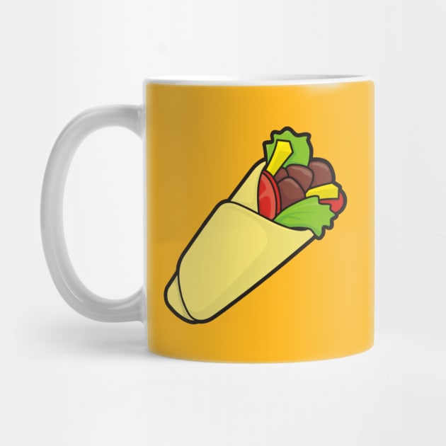 Tortilla Wrap Icon by sifis